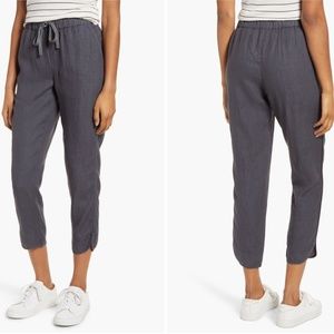 Caslon Tulip Hem Linen Pants